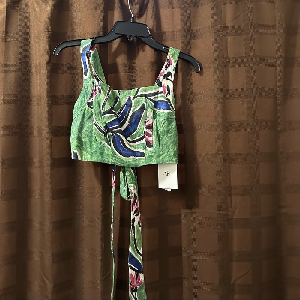 NWT AJE Eden tie back top size 10 reg $225 - Picture 7 of 10